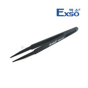 엑소 EXSO 플라스틱 핀셋 ESD-2AP 조립 다꾸 네일아트 DIY, 1개