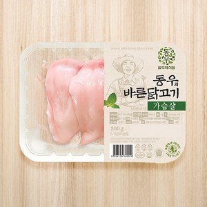 [바른닭고기] 닭가슴살300g, 1개, 300g