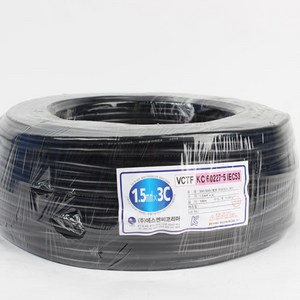 천지몰 에스엔씨 1.5SQ 3C 1롤 100M 전선 VCTF, 1개