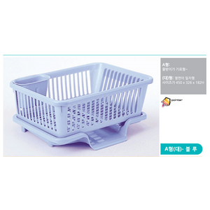 [산코] 일본정품 물빠짐 식기건조기 일본 완제품 색상사이즈 다양, A형(대)블루