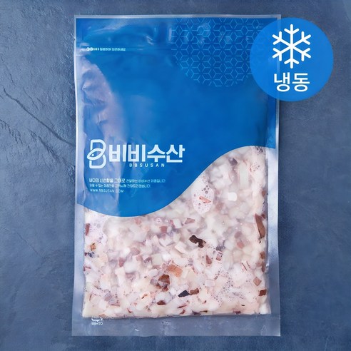 오징어 다이스 (냉동)