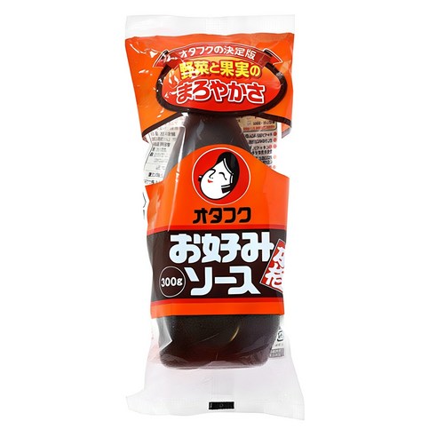 OTAFUKU 오타후쿠 오꼬노미야끼소스 미니 300g 오꼬노미야키 양념 소스 오꼬노미야키소스 오다후쿠 오꼬노미 수입소스 튀김소스, 300g, 1개
