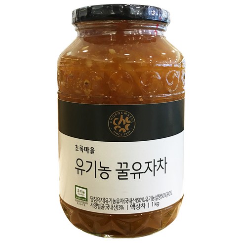 쿠팡! 초록마을 액상차 꿀유자차