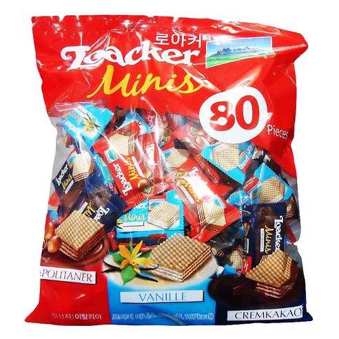 로아커 웨하스 미니스, 800g, 1개
