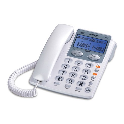 DT-200 대우 2라인전화기, DT-200
