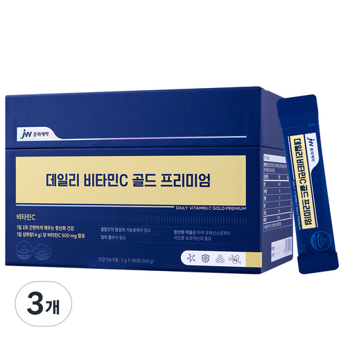 JW중외제약 데일리 비타민C 골드 프리미엄 180p