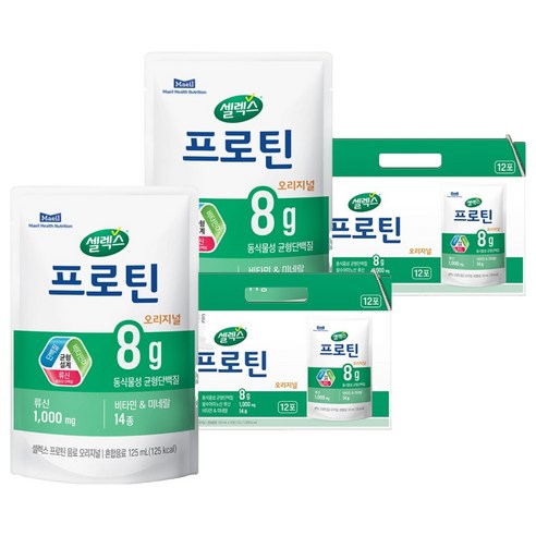 셀렉스 프로틴 파우치 음료 오리지널