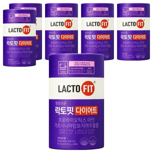 락토핏 정품 다이어트 유산균 60p