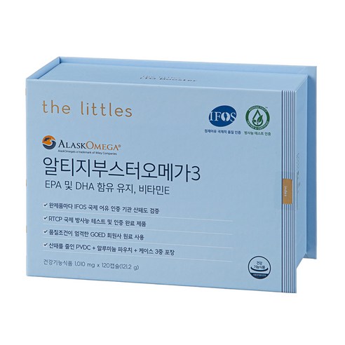 더리틀스 알티지부스터 EPA DHA 알티지 오메가3 rTG