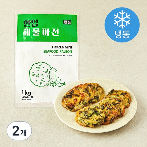 [로켓프레시] 한입 해물파전 (냉동)