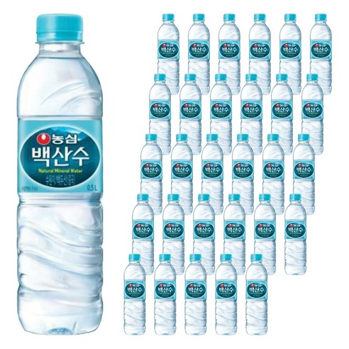 백산수, 500ml, 100개
