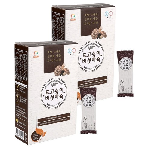 오양식품 표고송이 버섯 마죽, 21g, 30개입, 2개
