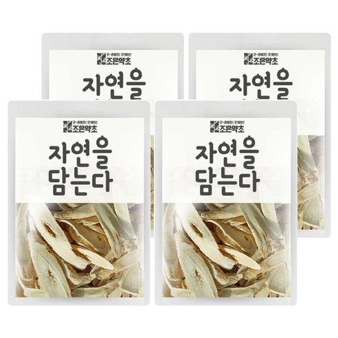조은약초 자연을 담는다 황기 대, 300g, 4개