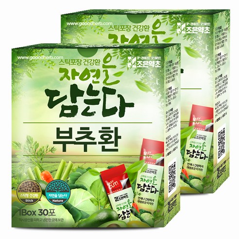 굿허브 조은약초 자연을 담는다 스틱형 부추환, 2개, 90g