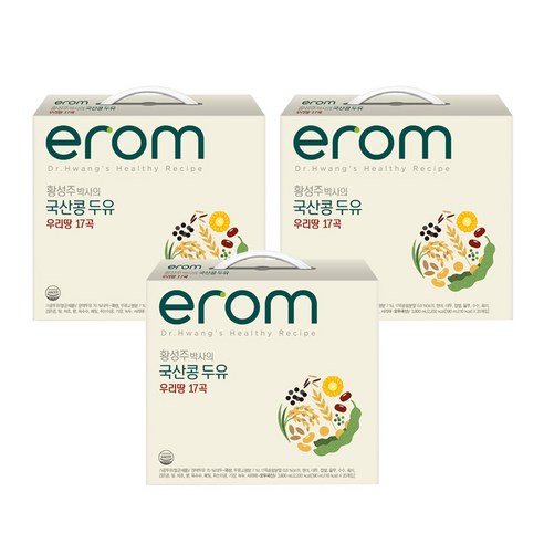 이롬 황성주 박사의 국산콩 두유 우리땅 17곡