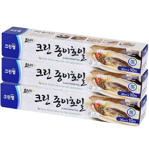 크린랩 종이호일, 10m, 1개입, 3개
