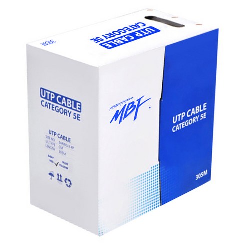 엠비에프 CAT.5E UTP 랜 케이블 MBF-C5E305GR