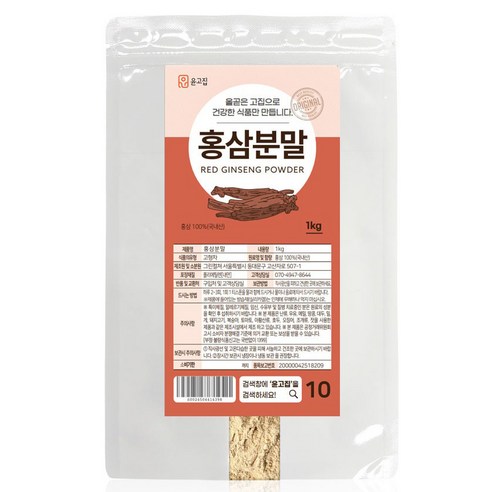 윤고집 홍삼분말, 1kg, 1개