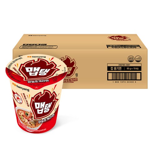 삼양 맵탱 마늘조개라면 65g