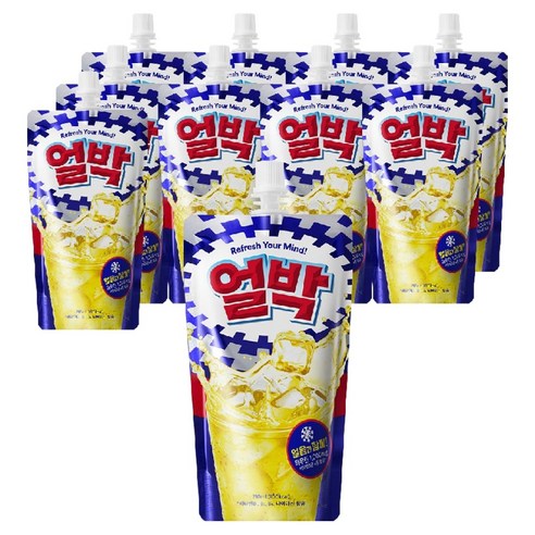 얼박 음료
