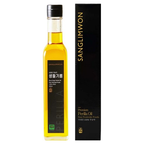 상림원 100% 국산 무농약 냉압착 생들기름, 250ml, 1개