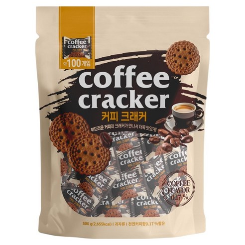 커피 크래커, 500g, 1개