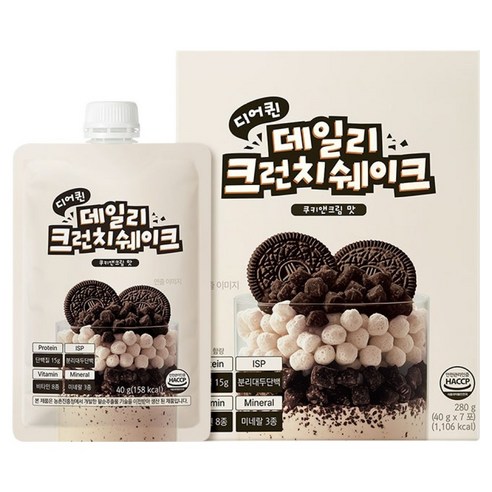 프롬바이오 디어퀸 데일리 크런치 쉐이크 7p