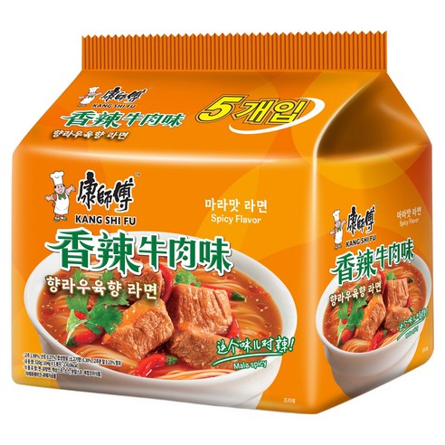 캉스푸 향라우육향 라면 104g