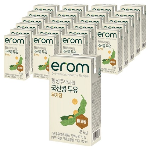 이롬 황성주 박사의 국산콩 두유 무가당