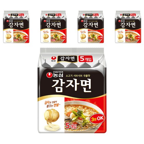 농심 감자면 117g