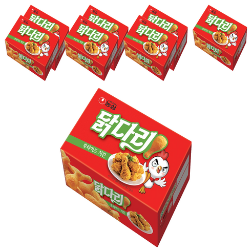 농심닭다리 후라이드 치킨 맛
