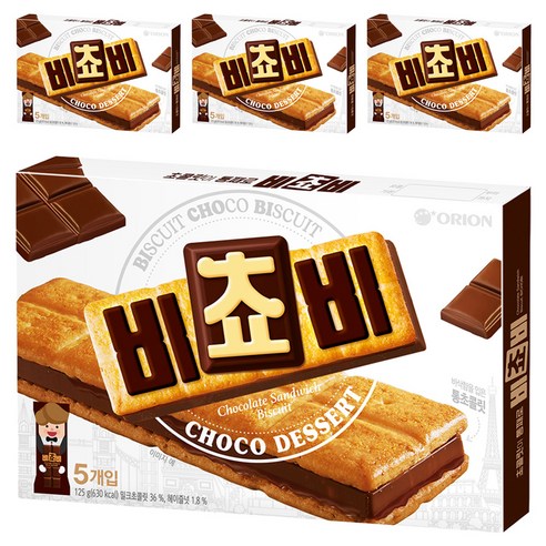 오리온 비쵸비 비스켓 5p