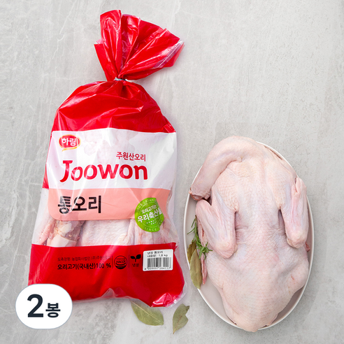 주원산오리 통오리 (냉장)