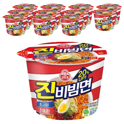 오뚜기 진비빔면 134g