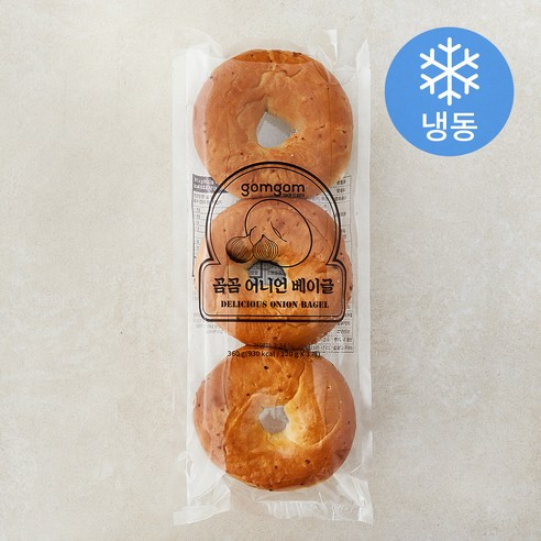 [로켓프레시] 곰곰 어니언 베이글 (냉동)