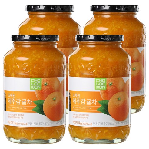 초록원 제주감귤차