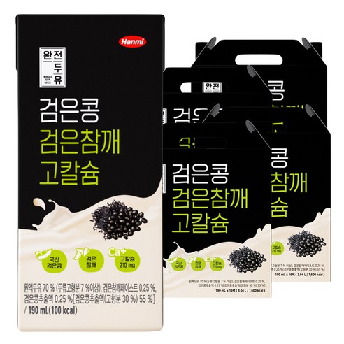 한미 완전두유 검은콩 검은참깨 고칼슘