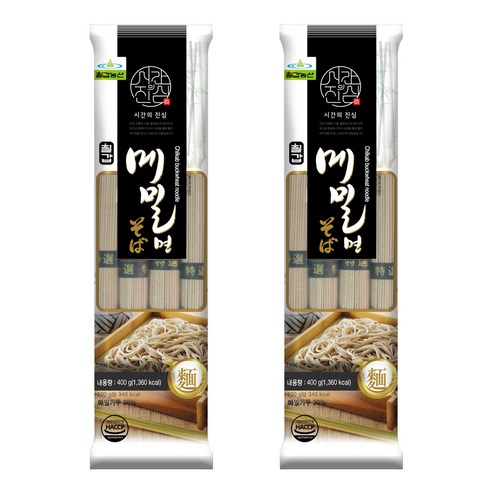 칠갑농산 메밀면