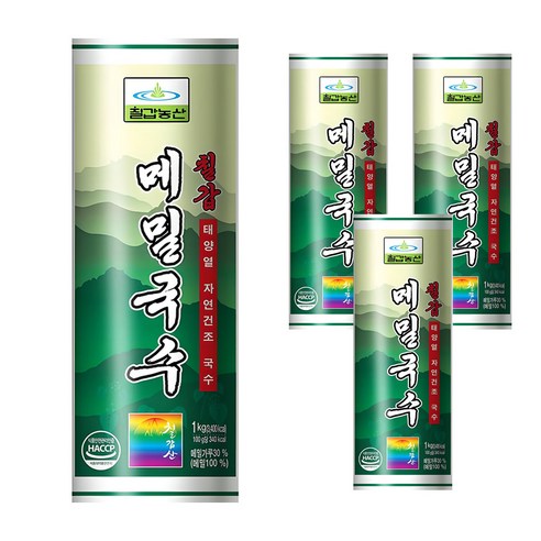 칠갑농산 메밀국수