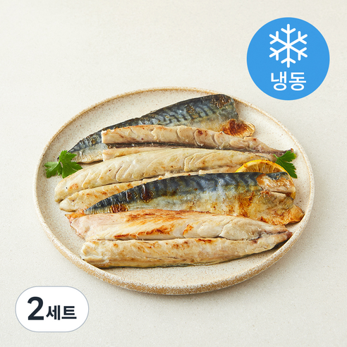[로켓프레시] 비비수산 순살 99.9% 가시제거된 직화 구운 고등어 5편 (냉동)