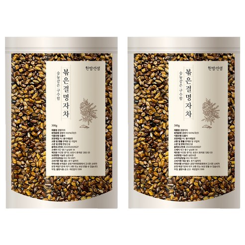 한방선생 볶은 결명자차, 300g, 2개