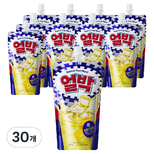 얼박 음료
