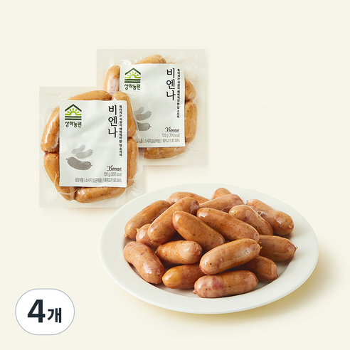 [로켓프레시] 상하농원 비엔나, 120g, 4개