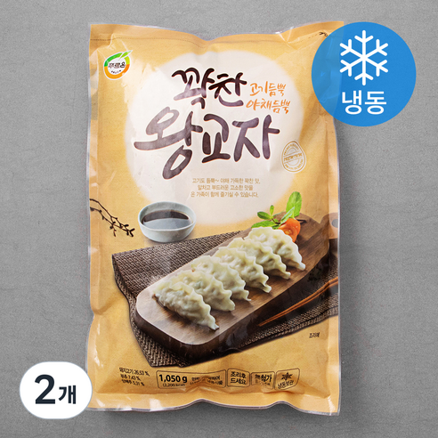 푸르온 꽉찬왕교자 (냉동)