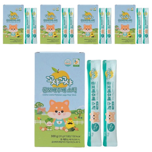 꼬샤꼬샤 곰보배추배 스틱