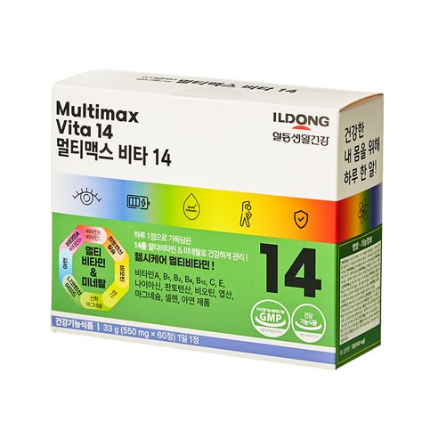 일동생활건강 멀티맥스 비타 14 33g