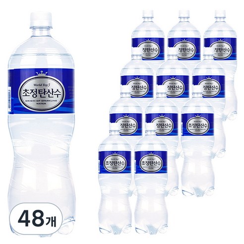 초정탄산수, 1.5L, 48개