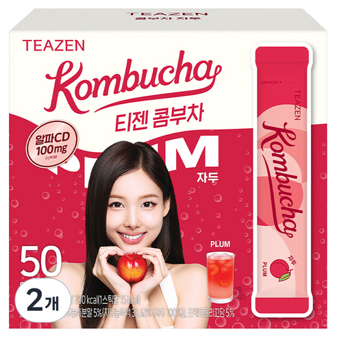 티젠 알파CD 콤부차 자두