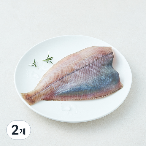 [로켓프레시] 미감어보 국내산 손질 효온처리 생물 가자미 (냉장), 2개, 240g