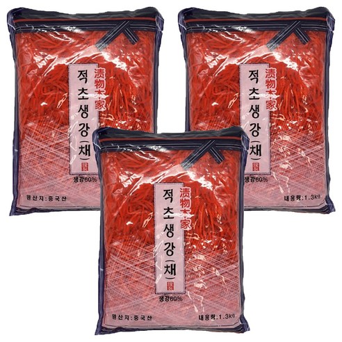 토호식품 적초생강 채